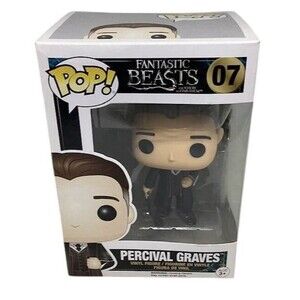 Pop! Percival Graves 07 Fantastic Beasts Harry Potter Funko Vinyl Figurine NEW